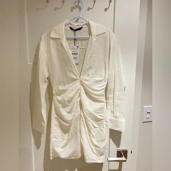 Zara Ruched Dress - Picture 2 of 3